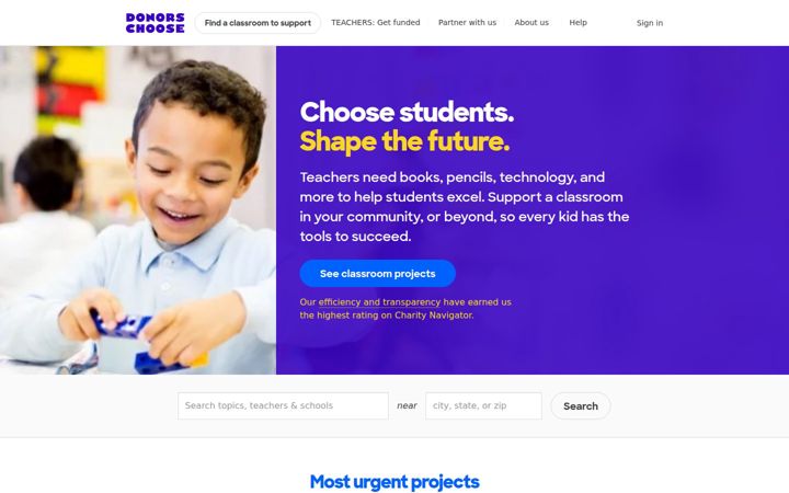 donorschoose.org