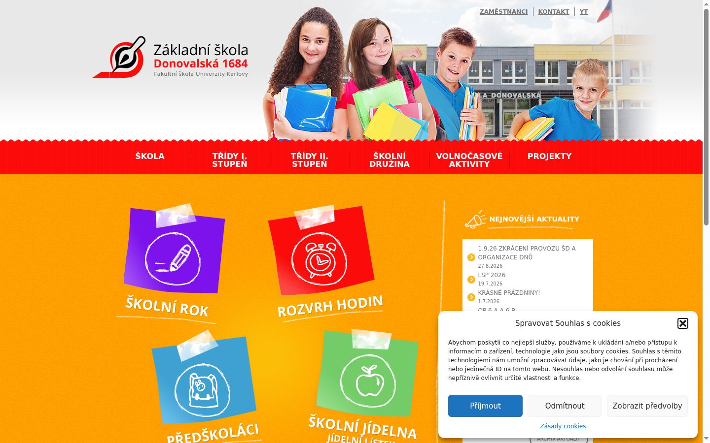 Screenshot tal-banner tal-kunsens muri qabel kwalunkwe interazzjoni