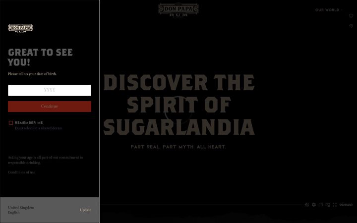 Screenshot of donpaparum.com