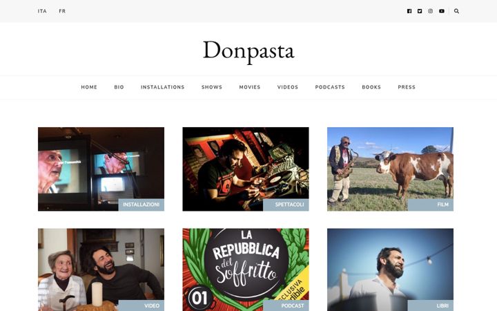 Screenshot of donpasta.it