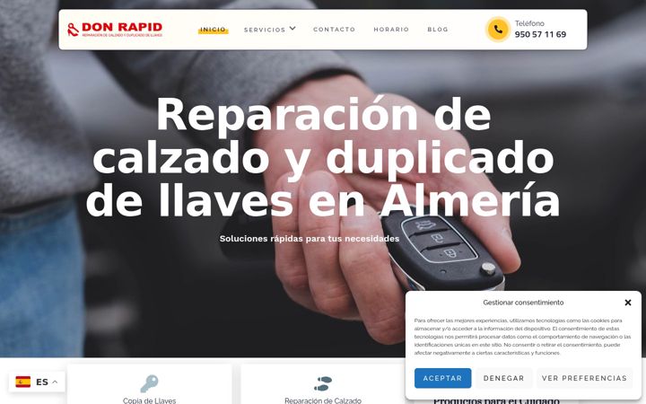 Screenshot of donrapid.es