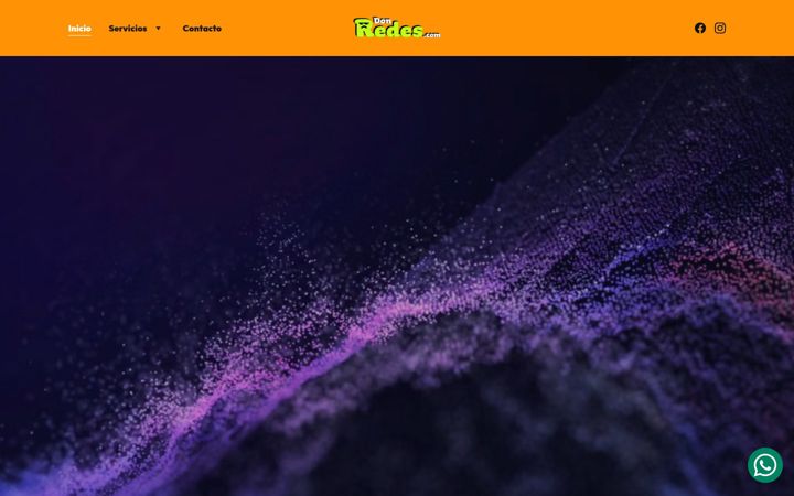 Screenshot of donredes.com