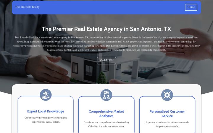 Screenshot of donrochellerealty.com