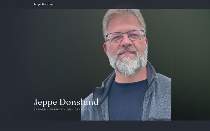 Екранна снимка на donslund.net