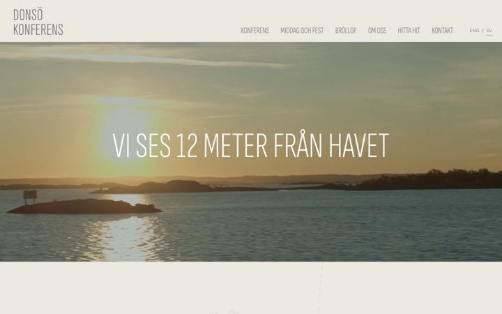 Screenshot ta' donsokonferens.se