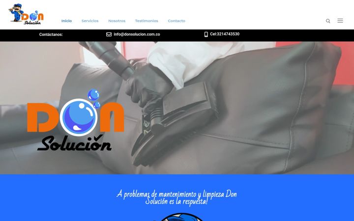 Screenshot του donsolucion.com.co