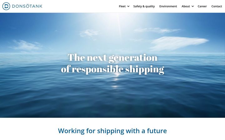 Screenshot of donsotank.com