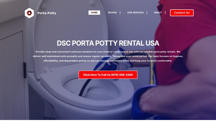 Screenshot of donssepticandfill.com