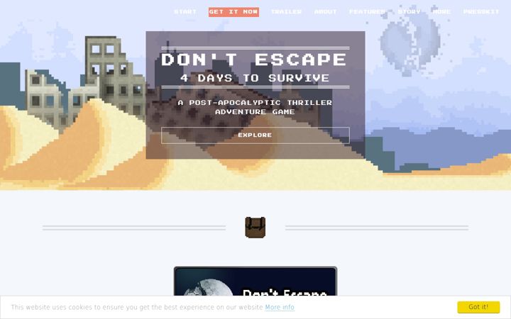 Screenshot of dont-escape.com