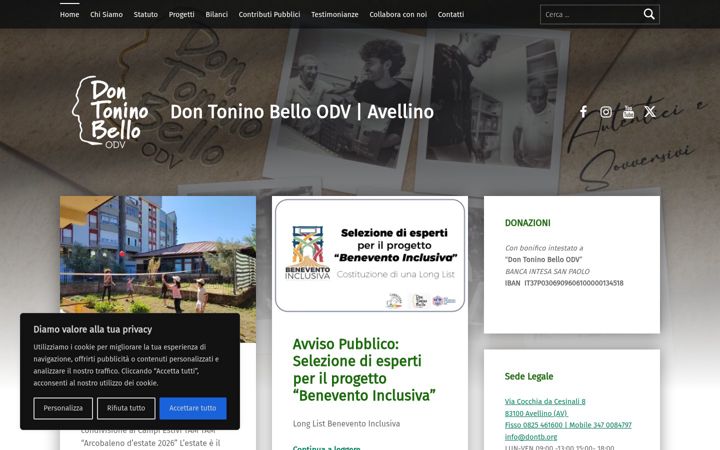 Screenshot of dontb.org