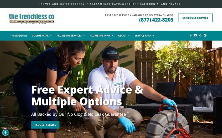 Screenshot of dontdig.com