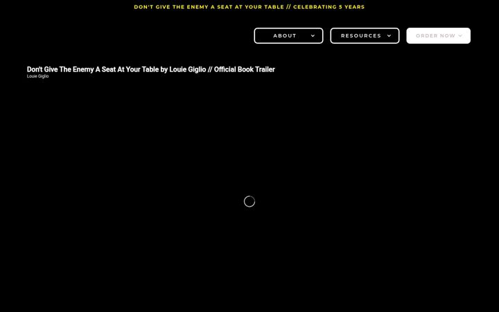 Screenshot of dontgivetheenemy.com