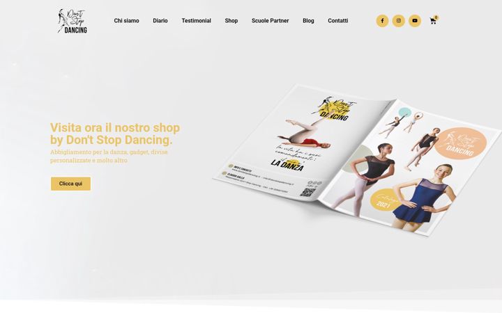Screenshot του dontstopdancing.it
