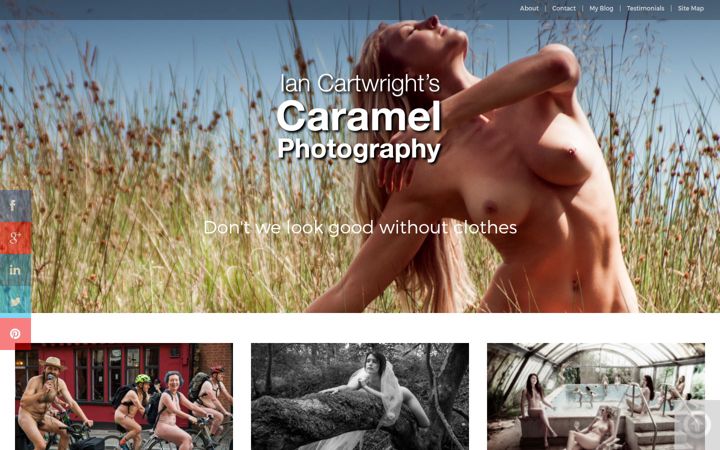 Screenshot of dontwelookgoodwithoutclothes.com