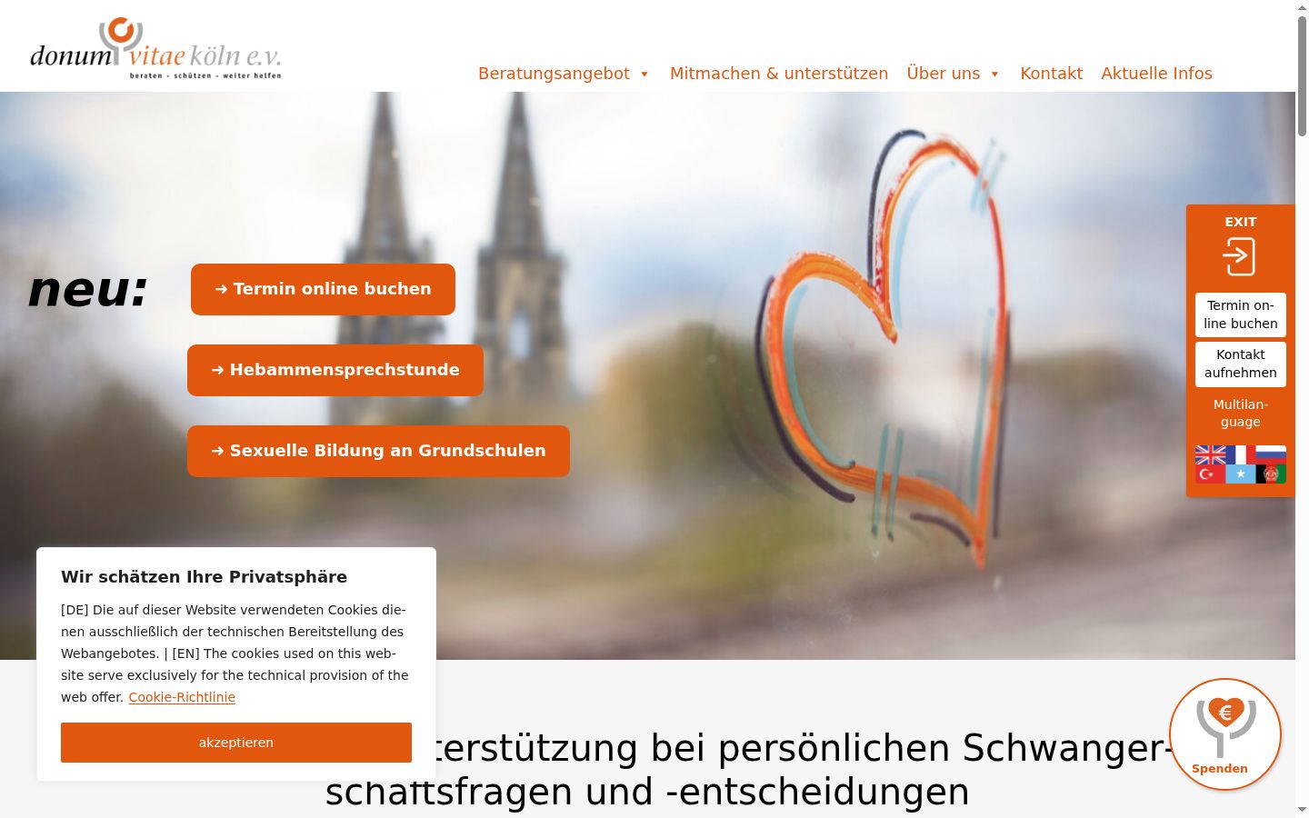 Screenshot tal-banner tal-kunsens muri qabel kwalunkwe interazzjoni