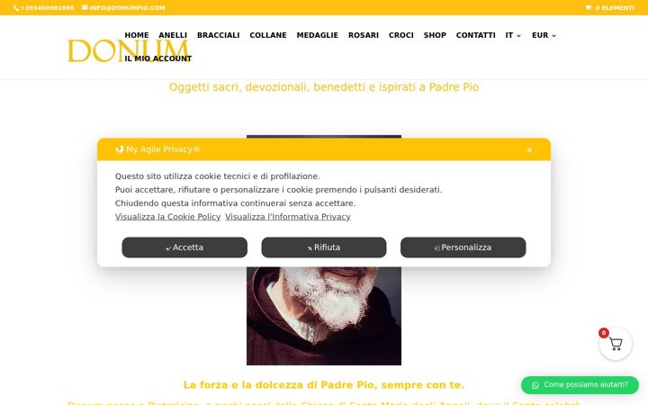Screenshot of donumpio.com