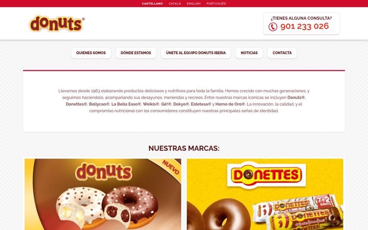 Screenshot of donutsiberia.es