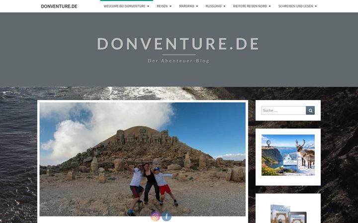Screenshot ta' donventure.de