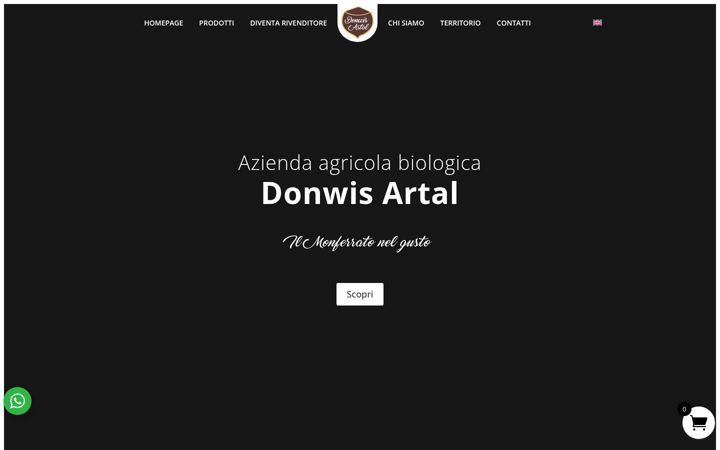Kuvakaappaus sivustosta donwisartal.com