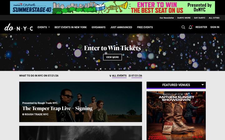 Screenshot of donyc.com