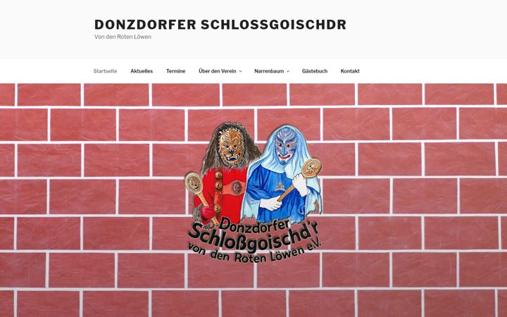 Screenshot of donzdorfer-schlossgoischdr.de