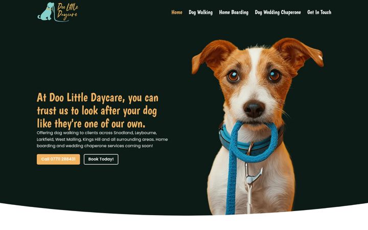 Screenshot of doo-littledaycare.co.uk