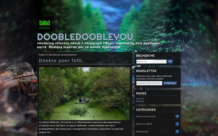 Screenshot of doobledoobleyou.com