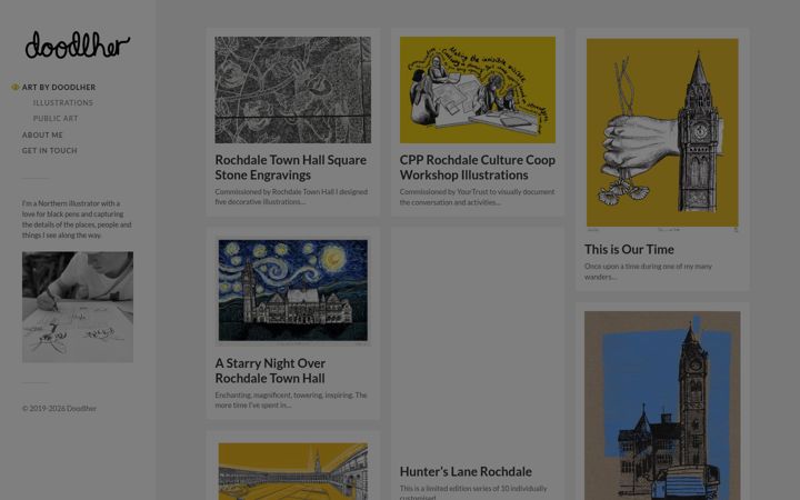 Screenshot of doodlher.com