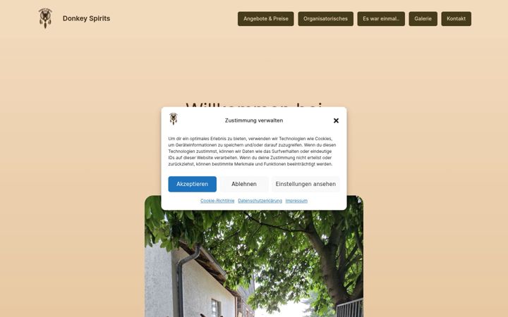 Snímek obrazovky doolittle-funfarm.de