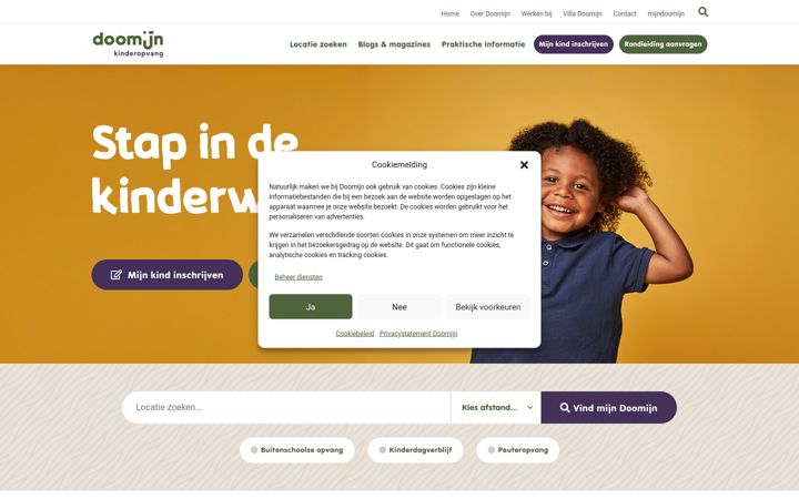 Screenshot of doomijn.nl