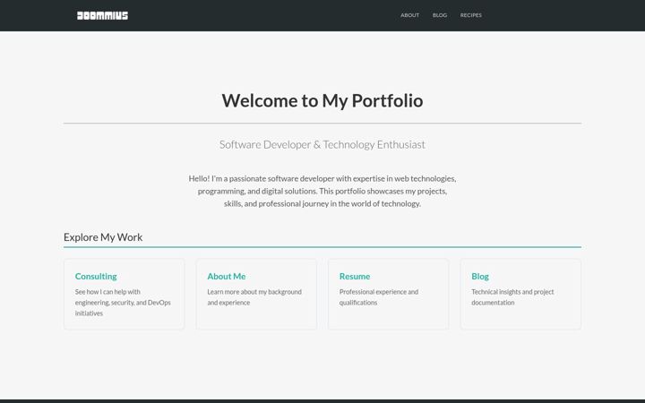 Screenshot of doommius.com