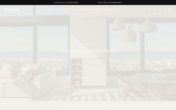 Screenshot of doomostore.com