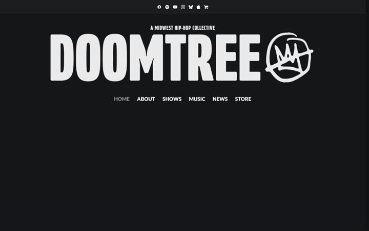 Екранна снимка на doomtree.net