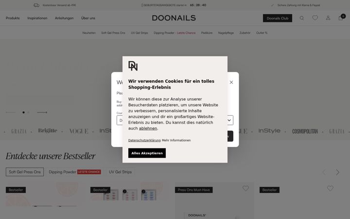 Screenshot di doonails.com