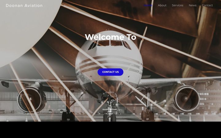 Screenshot of doonanaviation.com