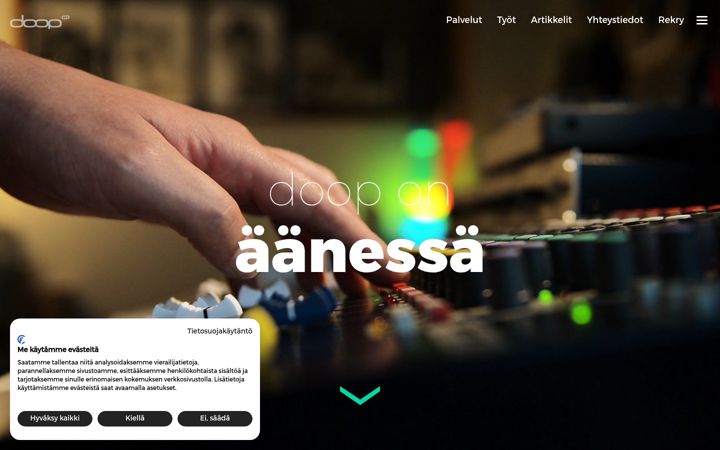 Screenshot di doop.fi