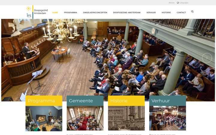 Skjermbilde av doopsgezindamsterdam.nl