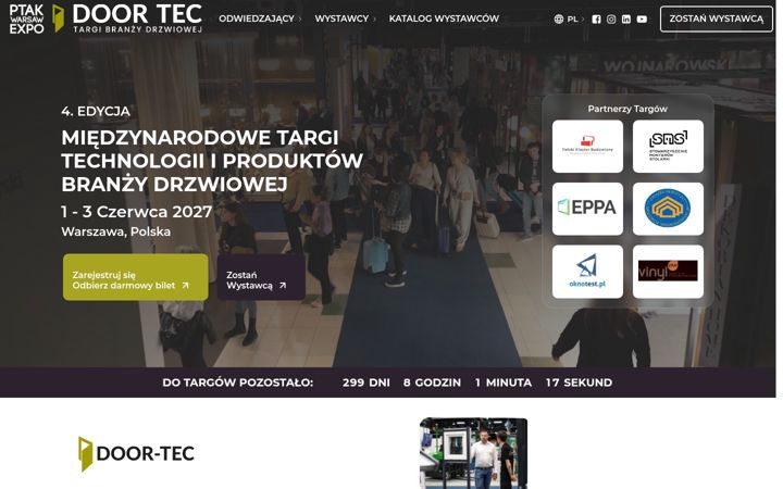 Screenshot ta' door-tec.pl