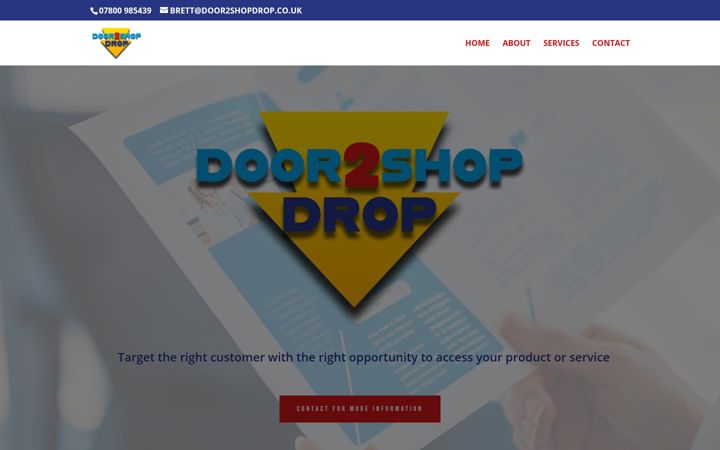 Screenshot ta' door2shopdrop.co.uk