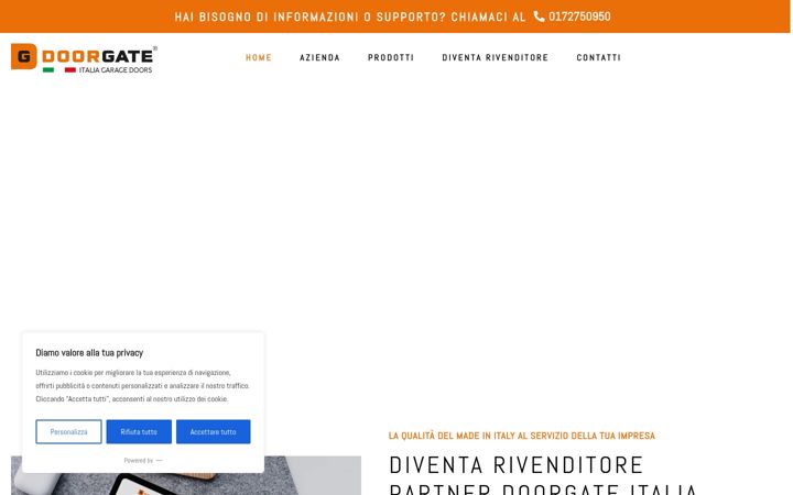 Screenshot of doorgateitalia.it