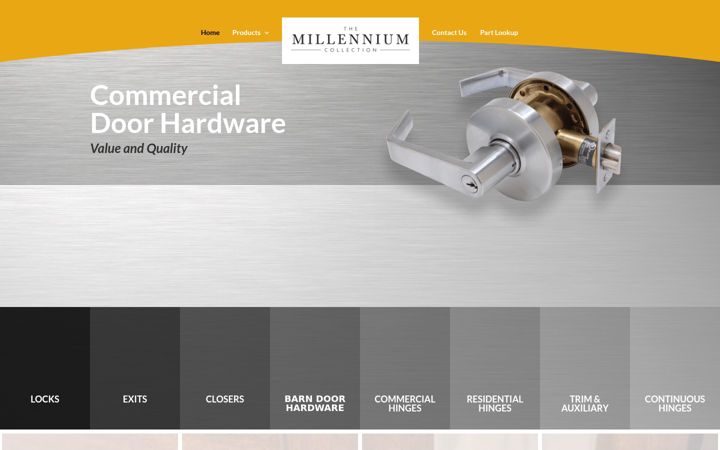 Screenshot of doormericahardware.com