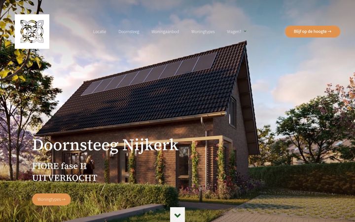 Skjámynd af doornsteeg-nijkerk.nl