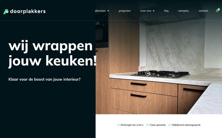 Screenshot του doorplakkers.nl