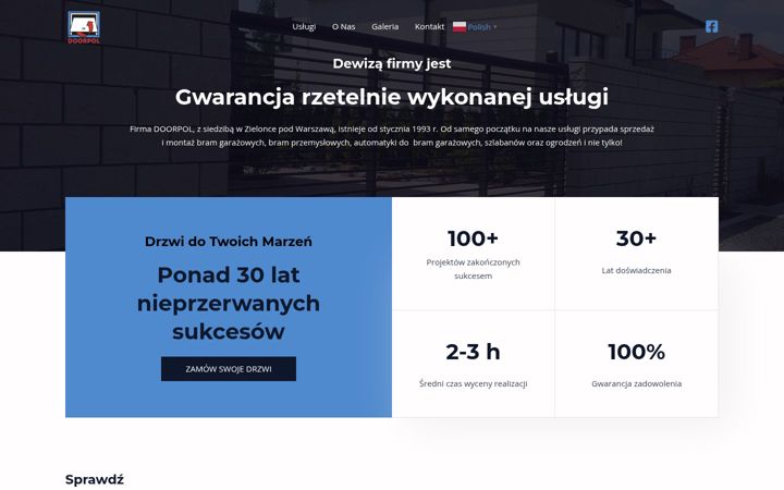 Screenshot ta' doorpol.com.pl