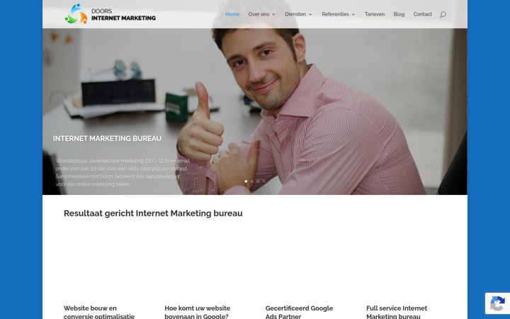 Screenshot του doors-internetmarketing.nl