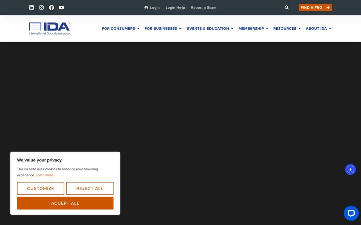 Screenshot of doors.org