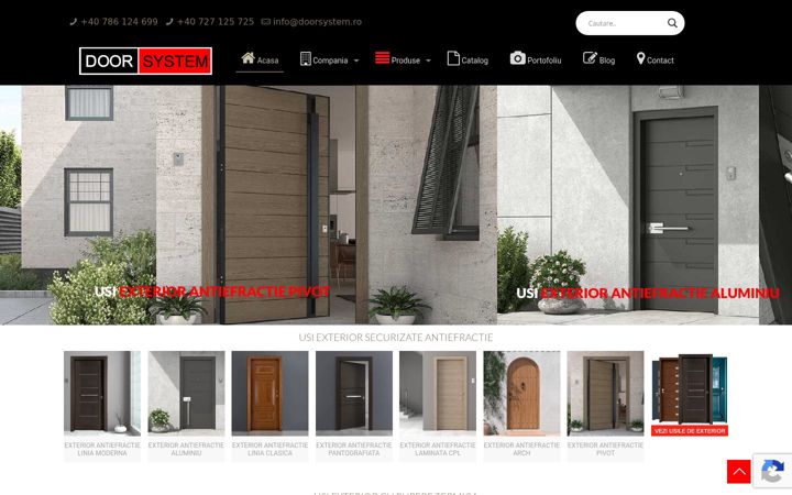 Screenshot of doorsystem.ro