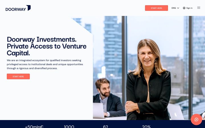 Screenshot of doorway.investments