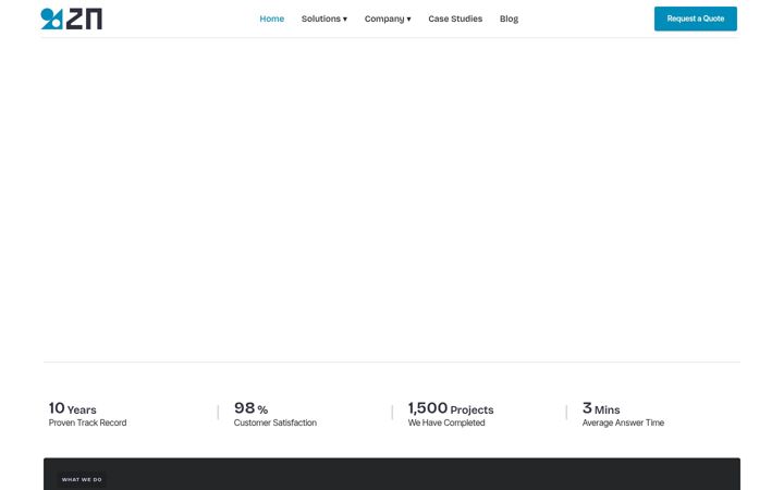 Screenshot of doozn.ie