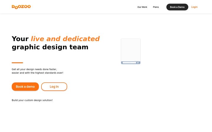 Screenshot of doozoo.live